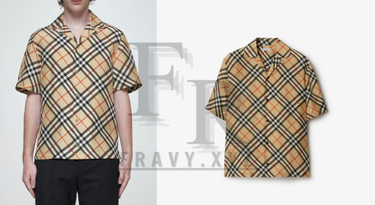 Burberry Men's Cotton Silk Shirt